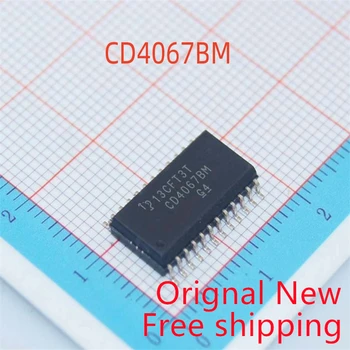 10piece Originale NOI TI Texas CD4067BM CD4067 SMD POS-24 unică de 16 comutator mod cip de circuit
