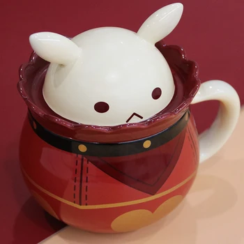 Joc fierbinte Genshin Impact Klee Cana Cana de Apa Cosplay Anime Accesorii Proiect DIY Bomba Ceramica Cana de Cafea de Craciun pentru Copii Cadouri Cești de ceai