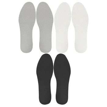 3 Perechi de Pantofi de garnituri pentru Drumeții de Funcționare Confortabil Tălpi de Pantofi pentru Boot Respirabil Pantofi Insertii de Latex
