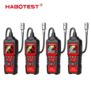 Naturale Detector de Scurgeri de Gaze HABOTEST HT601A HT601B Pentru Acasă 0-1000PPM de Sunet și de Ecran de Alarmă Combustibile Inflamabile Metan