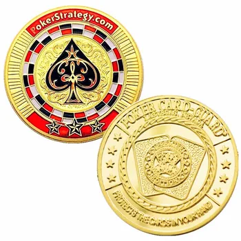 U. S. O Monedă De Poker Chips-Uri Cazinou Cadou Comemorative Provocare Monede Placate Cu Aur