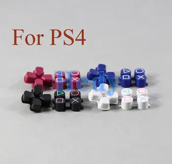 1set de Înaltă Calitate Plastic de Înlocuire ABXY Butoane pentru Dualshock4 Slim Pro Controller De PS4 Pad de Control Cruce