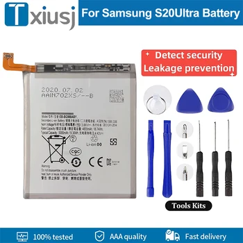 100% Orginal Pentru SAMSUNG Galaxy S20Ultra EB-BG988ABY Înlocuire Baterie Pentru Samsung S20Ultar Baterii de telefon Mobil+Instrumente