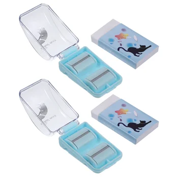 2 Seturi de Mini Eraser Colectoare Desktop Eraser Role Portabil Eraser Detergenți pentru Birou
