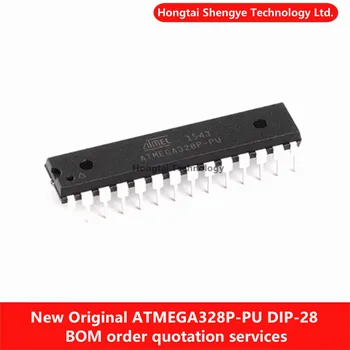 Nou Original ATMEGA328P-PU DIP-28 8-bit Microcontroler AVR 32K Flash IC Cip Nou Original ATMEGA328P-PU DIP-28 8-bit Microcontroler AVR 32K Flash IC Cip 0