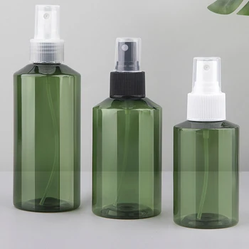 30pcs 50 ml 100 ml 150 ml 200 ml Gol Umăr Verde Sticla PET Cosmetice Spray Sticla de Parfum pentru Îngrijire Personală Călătorie Sticla
