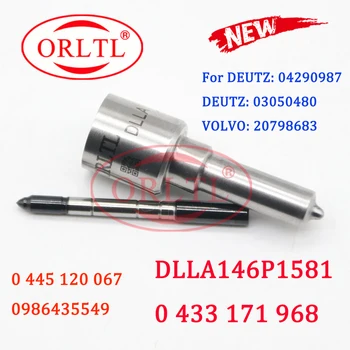 ORLTL DLLA146P1581 Diesel Injector 0445120067 0986435549 Duza 0 433 171 968 Pentru DEUTZ, VOLVO 04290987 03050480 20798683