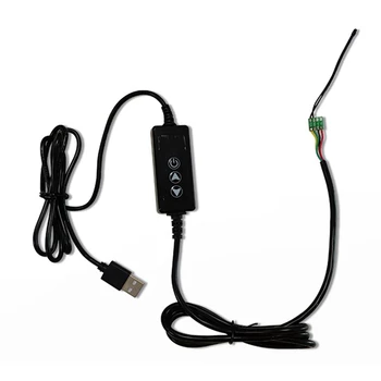Noul USB Mini Termostat Comutator LED de Control Digital Controler de Temperatura Termometru Termostat DC 5-24V 12V