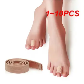 1~10BUC 20cm Nailon Silicon Deget de la Picior Protector Picior de Îngrijire Tub Bandaj Ameliorarea Durerii Aplicator Pedichiura Calus Moale Bandaj Tub