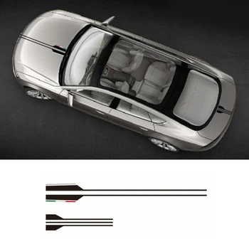 Auto Styling Cap Masina Autocolant Vinil Negru Capota Decalcomanii Stripe Pentru Mercedes Benz