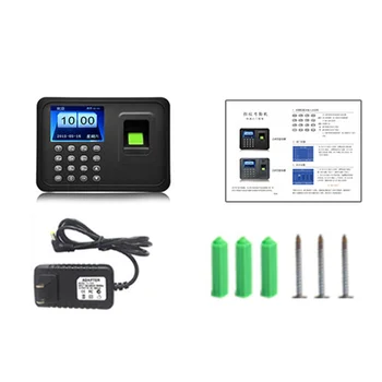 Amprenta Prezență Masina Biometric Attendance System 1000 Amprentă Capacitate de Suport USB Driver Download Plug SUA