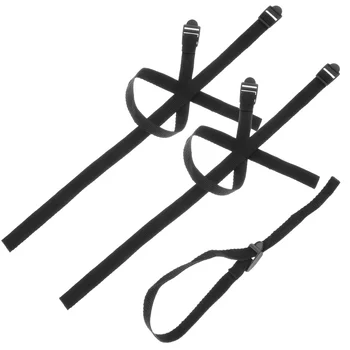 5pcs Profesionale de Schi Stick Curele Bastoane de Legare Banda de Protecție Cravată pentru Sporturi în aer liber