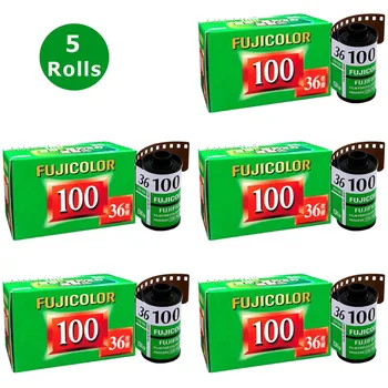 Original 1/2/3/5Rolls (36 de Expunere/Rola) Fujicolor C100 Culoare Film Fujifilm 100 de 135 de camere de Format ISO 100