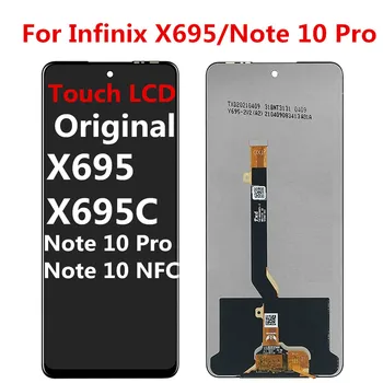 6.95 inch Pentru Infinix Nota 10 Pro X695 / Nota 10 Pro NFC X695C Display LCD Touch Screen Digitizer Înlocuirea Ansamblului