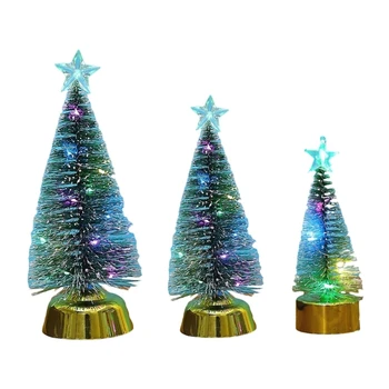 Noi Vibrante Aprinde Pomul de Crăciun Decor de Vacanță de Lungă durată și Ochi prinderea Ornamente pentru Case,Școli