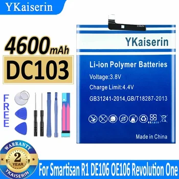 4600mAh YKaiserin Baterie DC103 Pentru Smartisan R1 DE106 OE106 Revoluția Una Bateria
