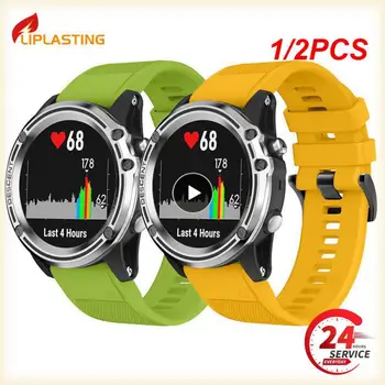 1/2 BUC 26mm Silicon QuickFit Trupa Ceas Pentru Garmin Fenix 5X + 6X Smartwatch Curea Easyfit Watchband Bratara Pentru Coborâre