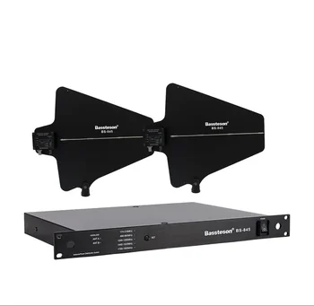 Performanță etapă Microfon 845 Antena UHF Sistem de Distribuție pentru Dual Microfon Wireless cu 2 Antene Active Padele