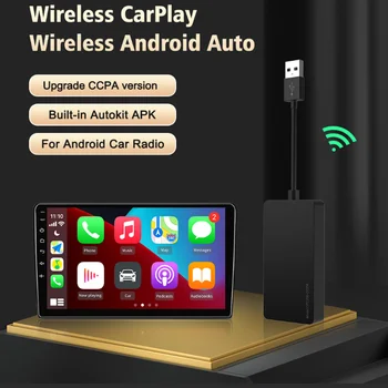 Carlinkit Auto Fără Fir Juca Adaptor Wireless Dongle Android Auto Pentru A Modifica Ecranul De Start Android Auto Ariplay Suport Smart Mirror Link