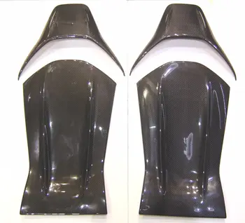Două perechi de Uscat fibra de Carbon suprapunere spătarului acoperire pentru Recaro Sportster CS Scaun Sport (Pentru:Benz GLA45 CLA45 C63 C63s W205)