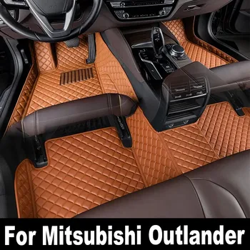 Auto Covorase Pentru Mitsubishi Outlander 2022 2021 2020 2019 (5 Locuri) Covoare Personalizate De Acoperire Interior Accesorii Auto Rezistent La Apa