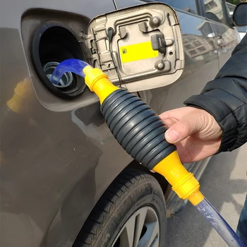 Mână Manual de Combustibil Pompa de Transfer Ulei Auto Pompe de Combustibil Benzină Motorină Lichid Pompă Manuală de Aspirare de Economisire a Combustibilului pentru Gaz Benzina