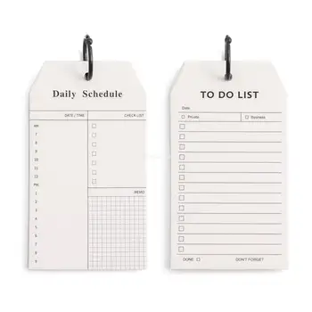 De zi cu zi de zi cu Zi Pentru a Face Lista cu Spirale Foi, de zi cu Zi DIY Calendar Pad Dropship