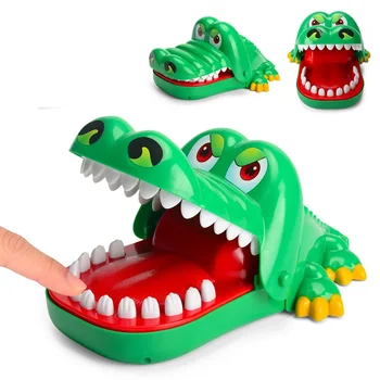 Dinții de crocodil Jucării Pentru Copii Crocodil Musca Degetul Reacția de Formare Amuzant Și Interacțiunea Părinte-copil Farse pentru Copii Jucarii Cadou