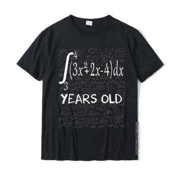 Matematica amuzant Geek Calcul Integral a 40-a Aniversare de 40 de Ani T-Shirt din Bumbac Tricouri Pentru bărbați Agrement Tricou Casual la Modă