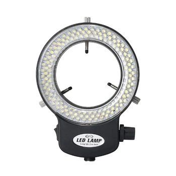 Microscop Lumină - Lumină Inel Reglabil 144 Margele Lampa LED Sursă de Lumină pentru microscoape Industriale Inel de Iluminare -UE Plug