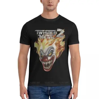 de vară pentru bărbați t-shirt negru tricou Twisted Metal 2 (1996) Clasic Tricou supradimensionat tricou bărbați ' s t-shirt