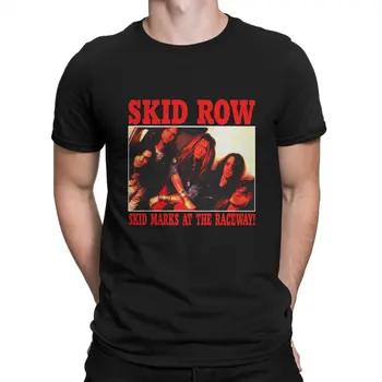 Skid Row Barbati Tricou Heavy Metal, Trupa A anilor 1980 Moda Tricou Harajuku Jachete Nou Trend
