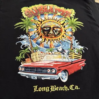 Sublim Trupa Long Beach CA T-Shirt Pentru Barbati Femei Tee S la 4XL CB934