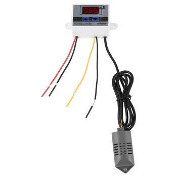Digital Umiditate Controller Higrometru Umiditate Comutator de Comandă 0~99%Rh Higrostat Cu Senzor de Umiditate AC220V