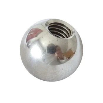 304 din oțel inoxidabil piuliță cu bile șurub 1/4-20 inch fir apăsând gaura de foraj maneca cu balonul rotund mâner