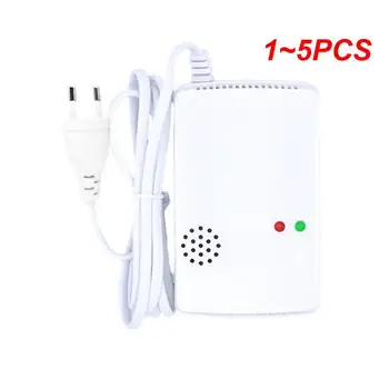 1~5PCS CORUI Gaze Combustibile Alarma Senzor de Scurgeri de Gaz Detectorul UE Plug Independent Naturale/Lichefiate Detector de Scurgeri de Gaze Pentru Acasă
