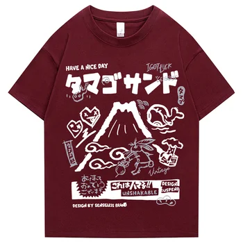 Men ' s T-shirt Strada Caractere Japoneze Desene animate Iepure Grafic T-shirt Harajuku Vara Bumbac T-shirt Hip-hop Tricou T-shirt