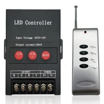 30A Controler cu Led-uri IR de la Distanță Mare Putere 360W BT Controler RGB Pentru Banda de Lumină DC5-24V