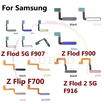 Putere Original Acasă Buton Meniu Tasta de Retur de Amprente Touch ID Senzor de Recunoaștere Cablu Flex Pentru Samsung Z Flod 2 5G Z Flip