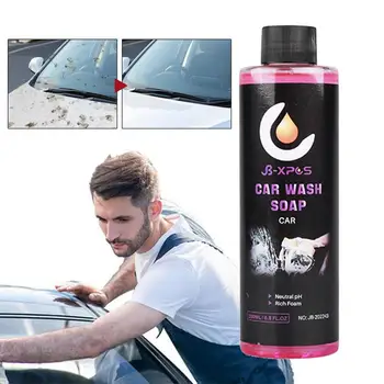 Car Wash 200ml Spuma se Spele Ceara Si Spuma de Detergent Zero Gratuit de Mare de Spumare Vehicul Livrările de Curățare Auto Detaliază Ușor Clătiți