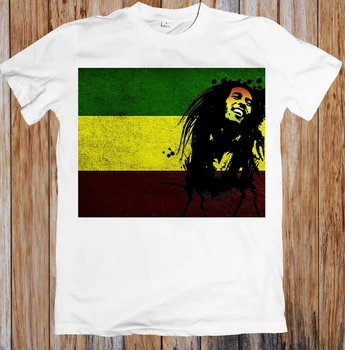 Bob Marley Unisex T-Shirt 256 Barbati Tricou De Imprimare Bumbac Cu Maneci Scurte T-Shirt