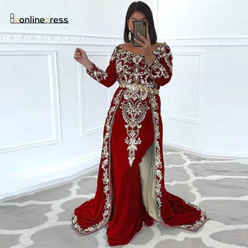 Bbonlinedress Visiniu Dubai Noi Rochii de Bal pentru Femei 2024 Nou de Înaltă Calitate, de lux, Rochii de Seara de Iarna Caftan Marocan Robe