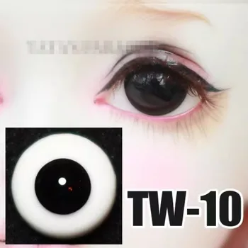 Bjd Ochilor de Păpușă Neagră Stratificat Cereale Sticlă Ocular 1/6 1/4 SD. 12 mm 14 mm 16 mm Cutie, Accesorii Papusa GA55