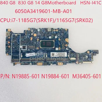 HSN-I41C 840 G8 Motherbaord 6050A3419601 N19885-601 N19884-601 M36405-601 Pentru HP EliteBook 840 830 G8 G8 Firefly 14 G8 CPU:i7