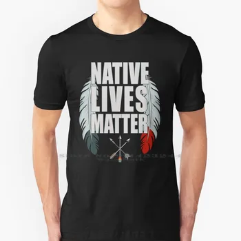Nativ Viețile Contează Tricou Bumbac 6XL Nativ Mândrie Mândru Acasă Născut Triburi Tribal Art Apus de soare Călare Medicina Om Shaman
