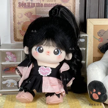 Anime Original 20cm Păpușă Jucărie Pisica Capsuni Haine Tinuta Pălărie Drăguț Dulce Cosplay Recuzită Cadou