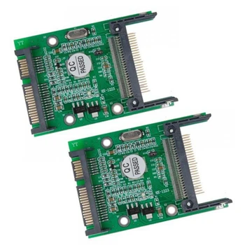 2X Compact Flash CF Pentru Serial ATA SATA Adaptor Convertor
