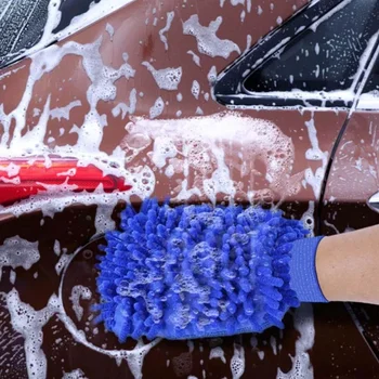 Paint Cleaner Microfibra Chenille Styling Auto Moto Spălare Auto Pentru Vehicule De Curățare Mitt Mănușă Echipamente Detaliază Haine De Acasă Duster