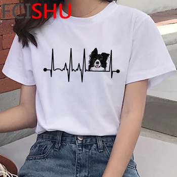 Shiba Inu Bulldog francez Border Collie Rasa Pug t-shirt femei streetwear casual tumblr estetice câteva haine de top tees