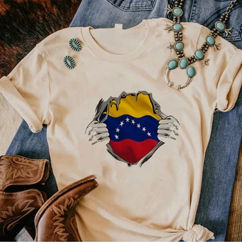 Venezuela tricou femei grafic de benzi desenate anime tricou femei y2k îmbrăcăminte